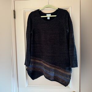 Asymmetrical sweater
